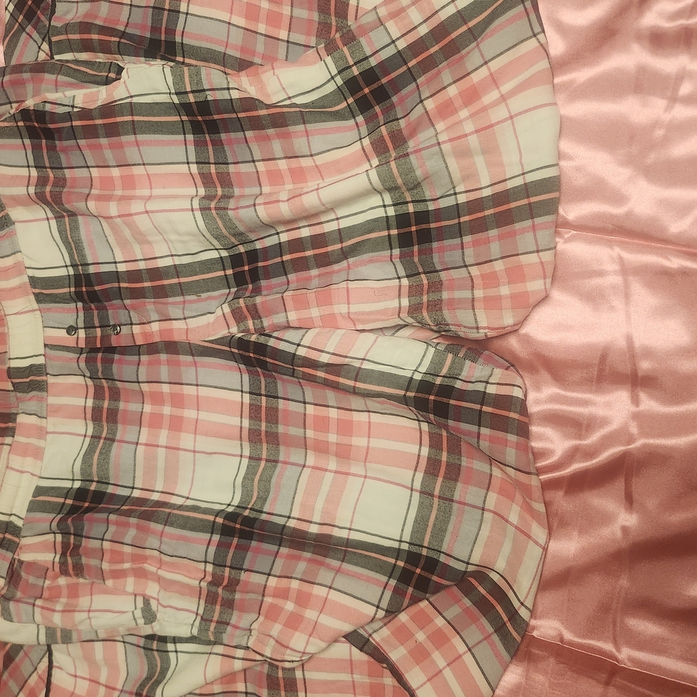Victoria's Secret Pink Plaid Shirt